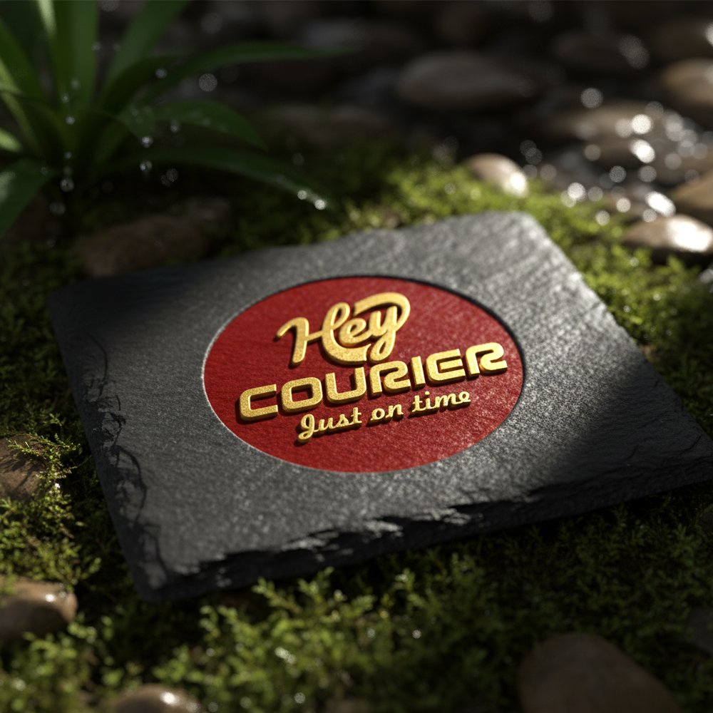 Hey Courier Logo Tasarımı